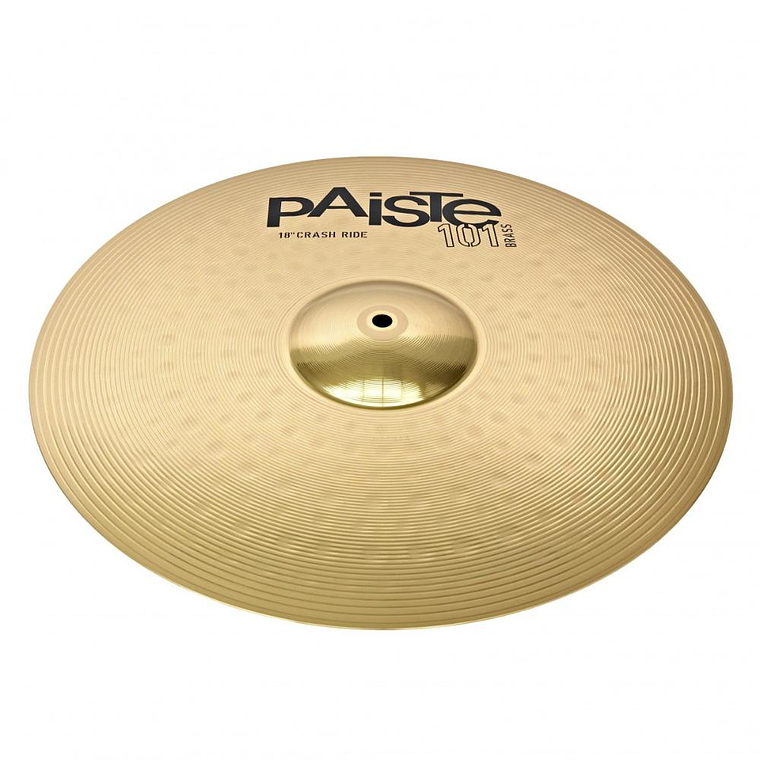 Platillo Crash/Ride de 18 pulgadas Paiste 101 Brass 18 1