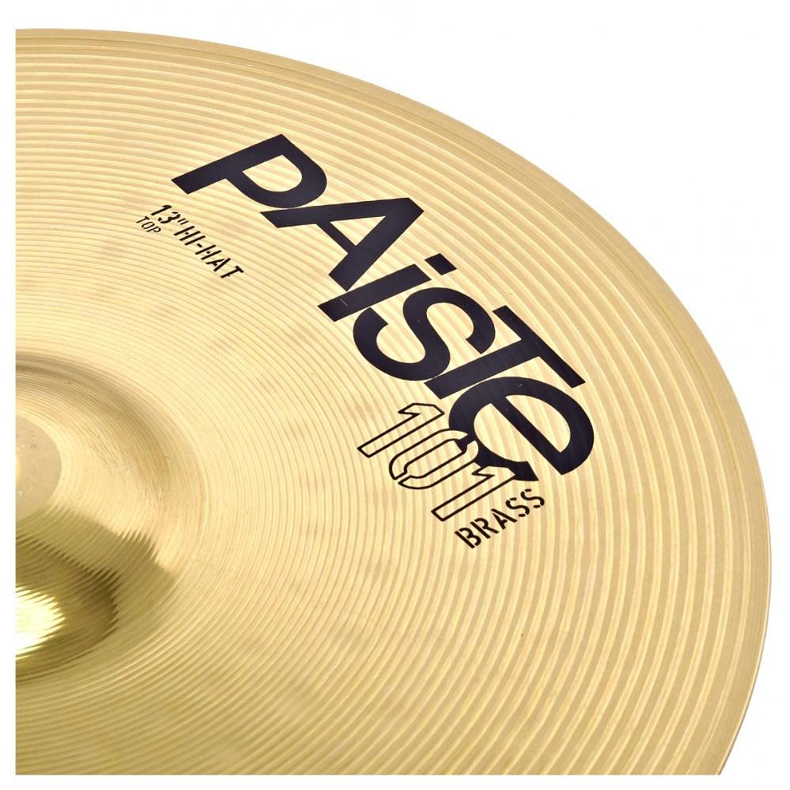Platillo Hi-Hat de 13 pulgadas Paiste 101 Brass 13 2