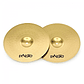 Platillo Hi-Hat de 13 pulgadas Paiste 101 Brass 13 - Miniatura 3