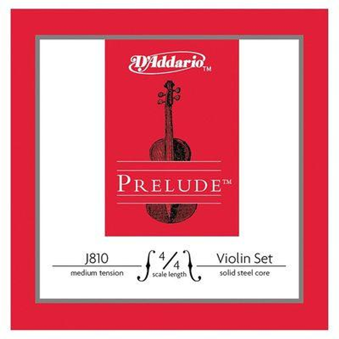 Set de cuerdas para violin 4/4 D'Addario J810 1