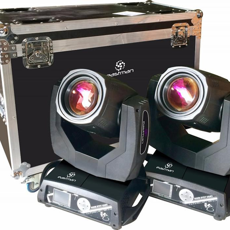 Set de 2 Cabezas Moviles Eastman Vortex 7R 3