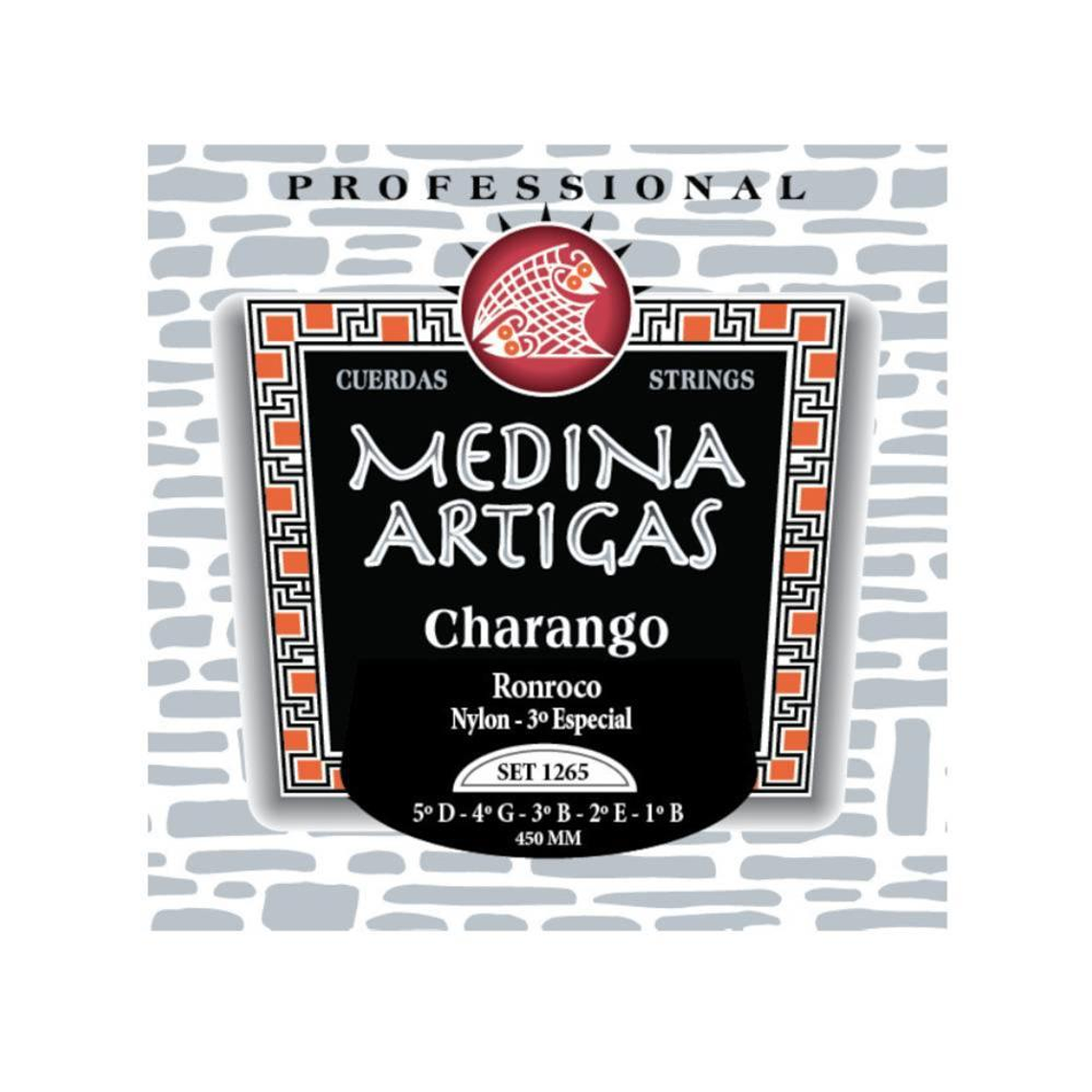 Set cuerdas para charango Medina Artigas 1230 1