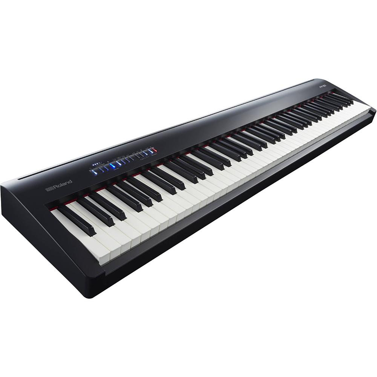 Piano digital Roland FP-30 con mueble, pedalera y sillin 2