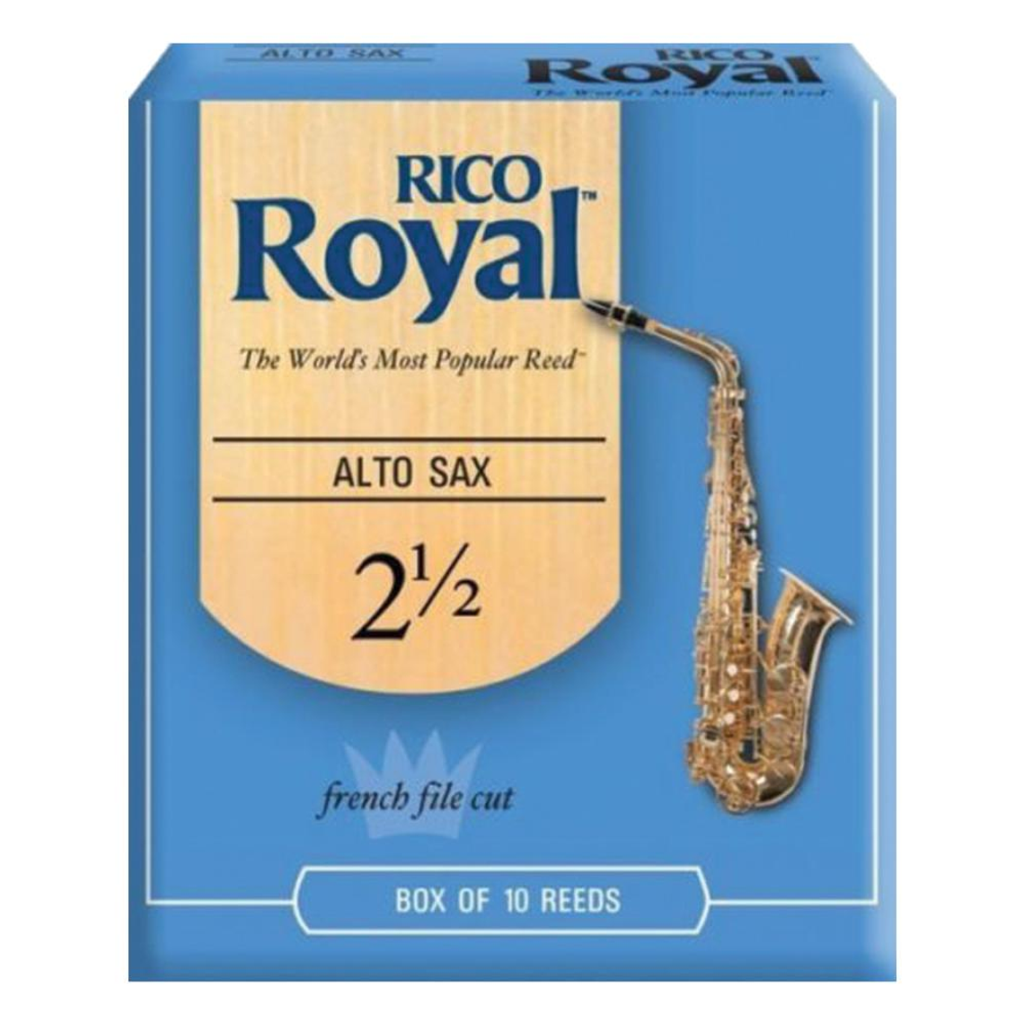 Set 10 cañas de Saxo de 2,5 Rico Royal RJB1025 1