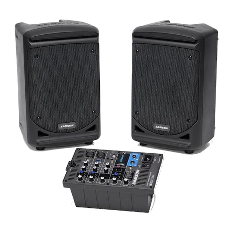 Set de Amplificacion Samson XP300B Expedition 1