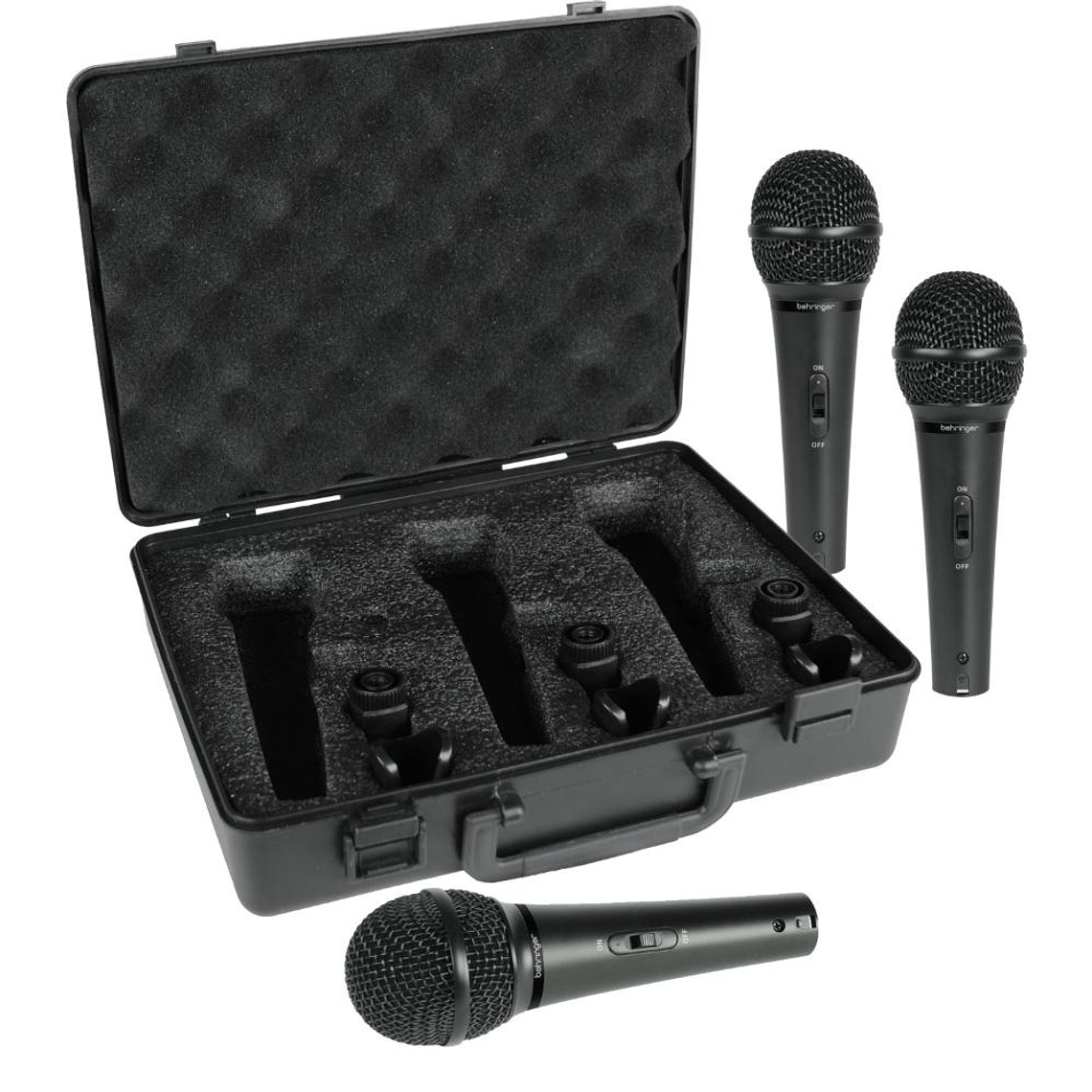 Set 3 Microfonos Dinamicos Behringer XM1800S 1