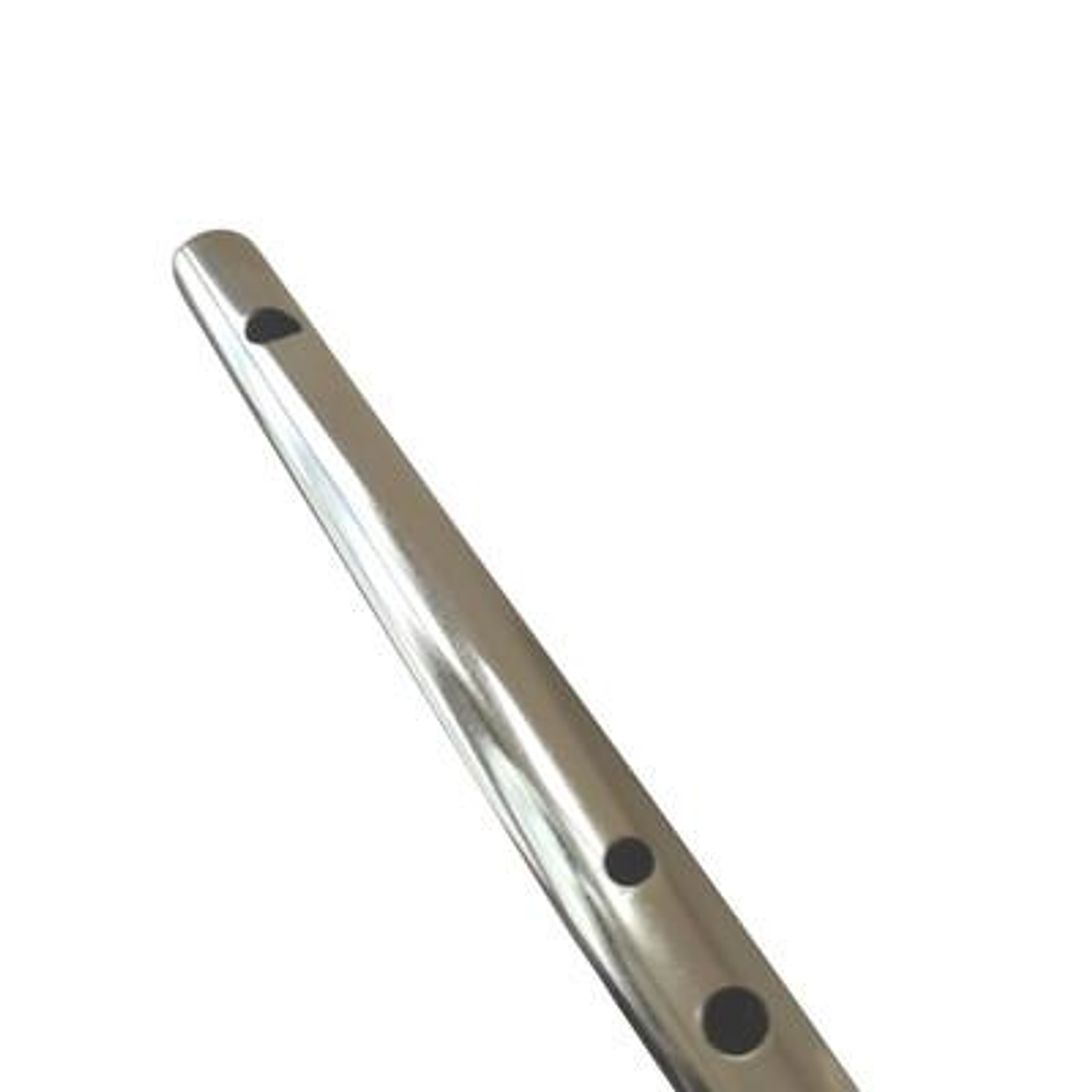 Pito de Banda Tradicional Mlion 7 Agujeros Cromado 2