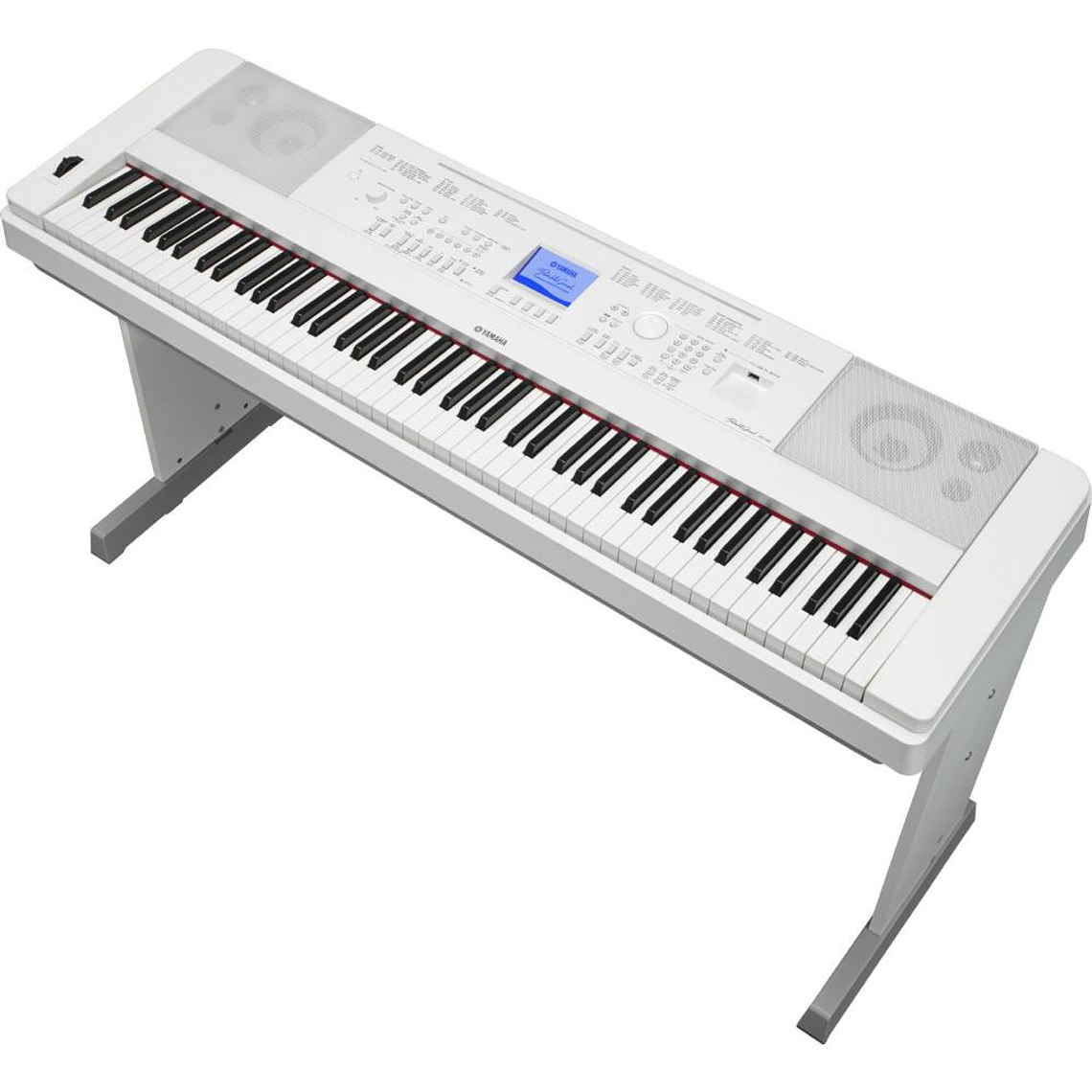 Piano digital Yamaha DGX-660 White 3