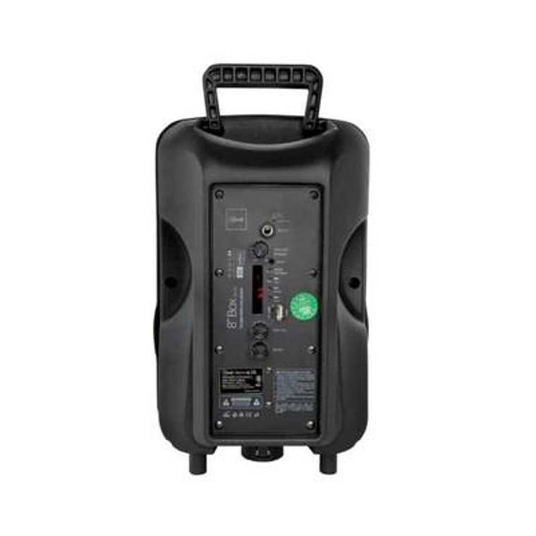 Set Karaoke Mlab CityStreet 8709 Box 8'' Blue Grid Tripod 2