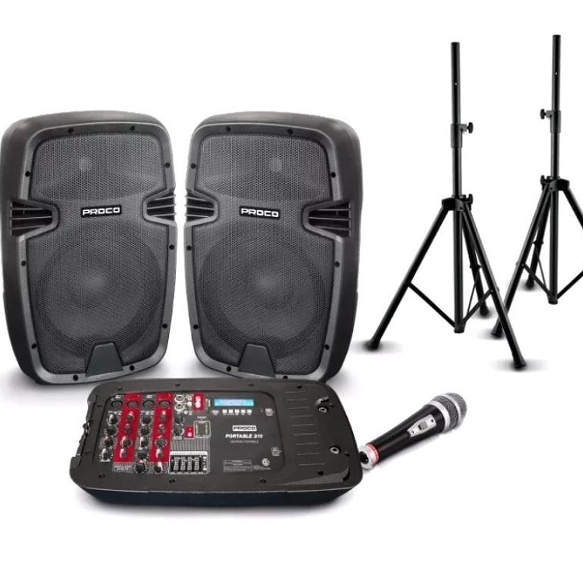 Set de Amplificacion Proco Portable 210 2