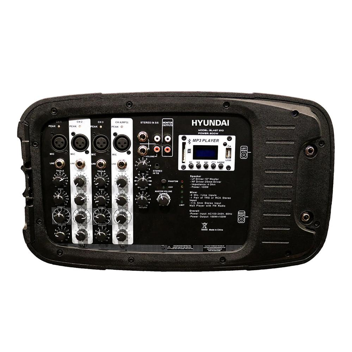 Set de Amplificacion Hyundai BLAST 210 3