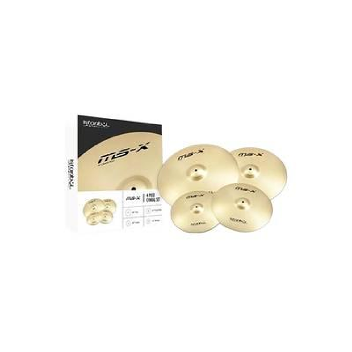 Set de 4 Platillos Istanbul Agop MS-X 4 1