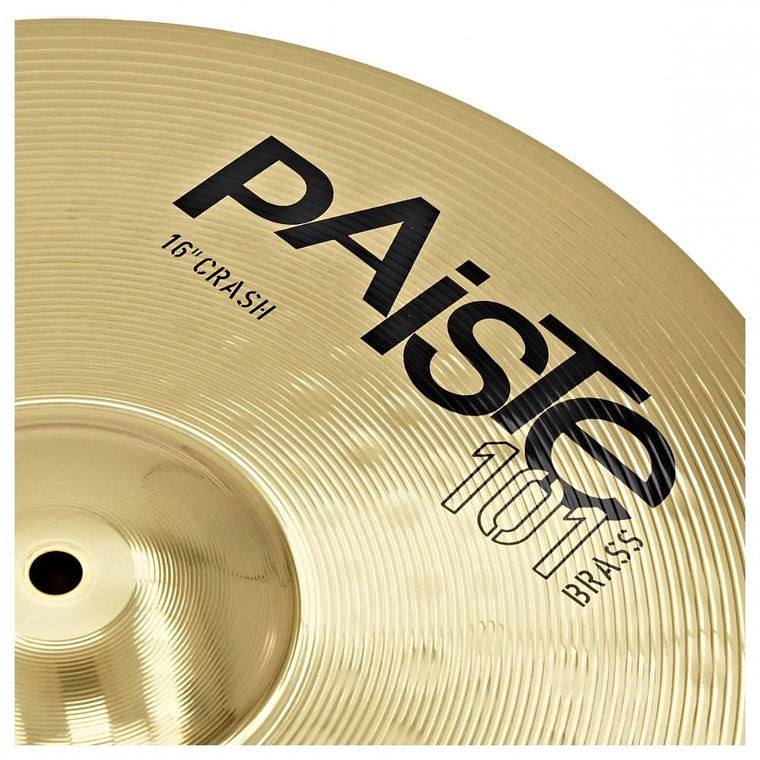 Platillo Crash de 16 pulgadas Paiste 101 Brass 16 2