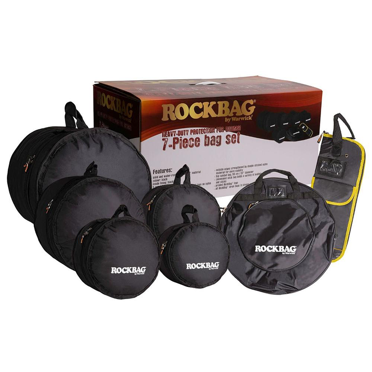 Set de fundas para bateria Rockbag RB 22901 B 1