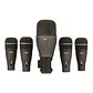 Set de microfonos para bateria Samson DK705 - Miniatura 3