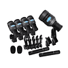 Set de microfonos para bateria Alctron T8700II