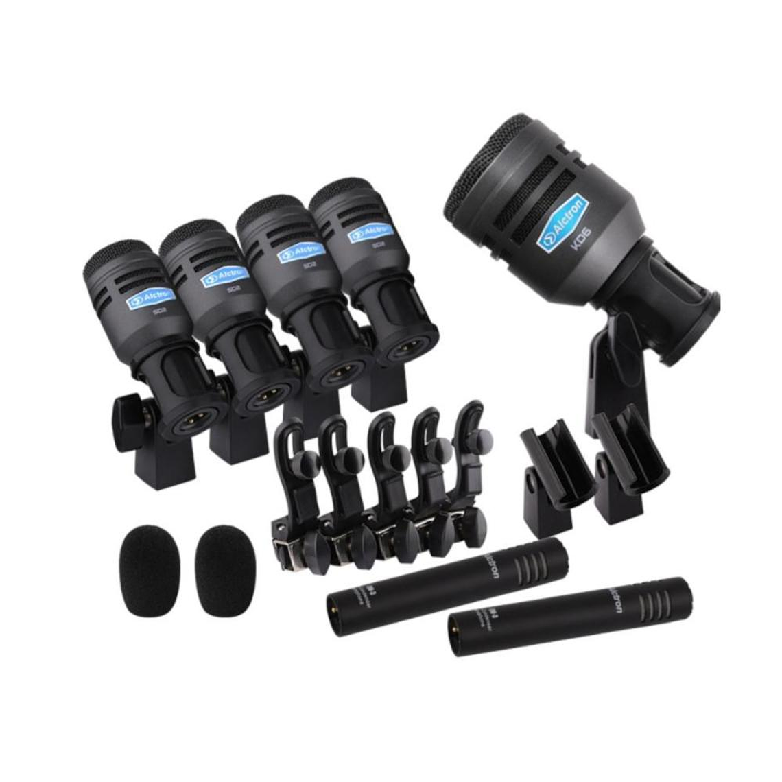 Set de microfonos para bateria Alctron T8700II 1