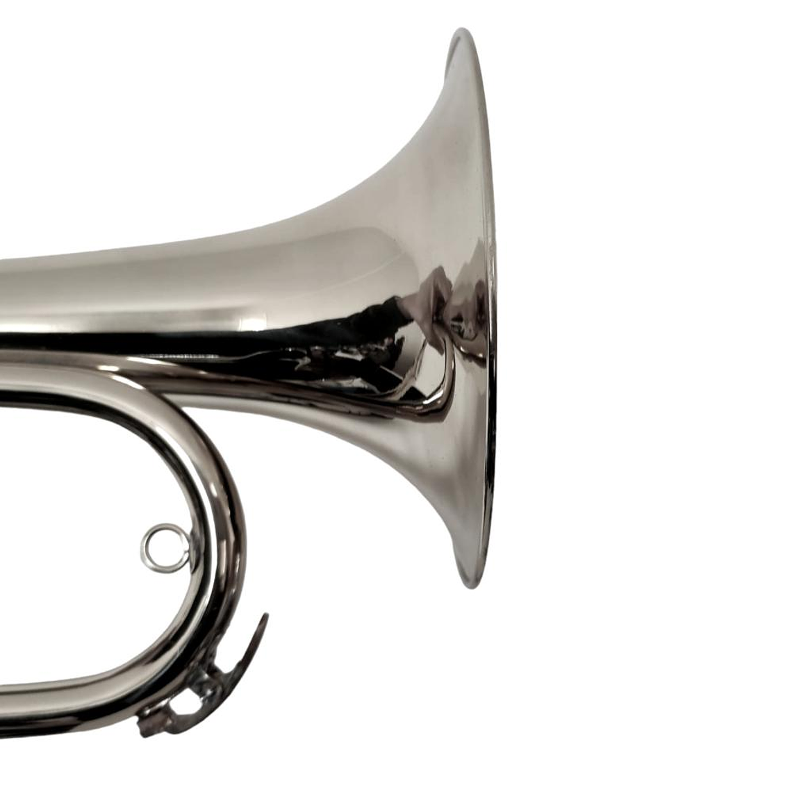 Corneta de Banda Bb Plateada Etinger 040IMC4008 3