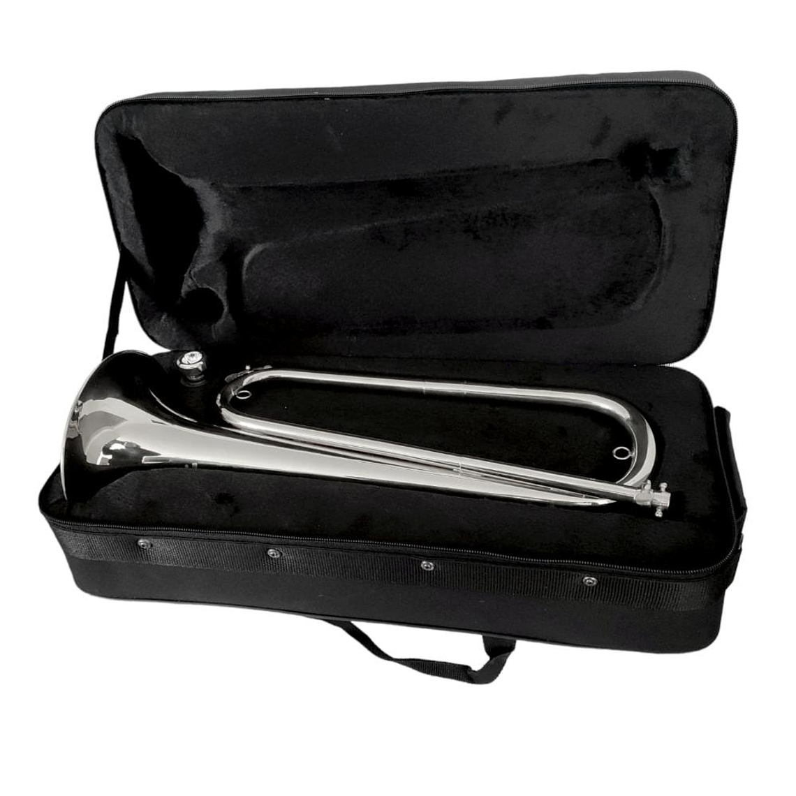 Corneta de Banda Bb Plateada Etinger 040IMC4008 4