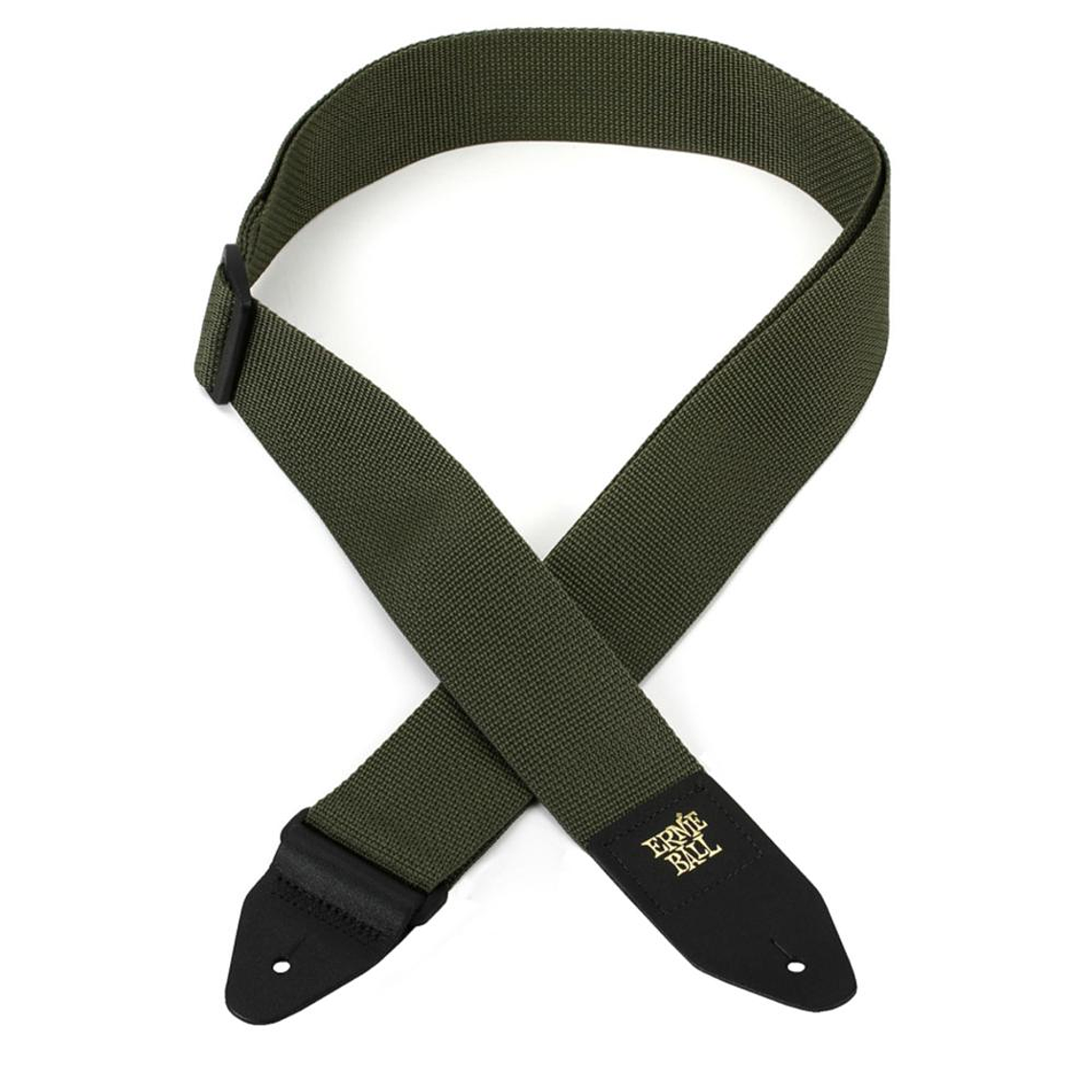 Correa para bajo y guitarra Ernie Ball Polypro Olive P04048 2