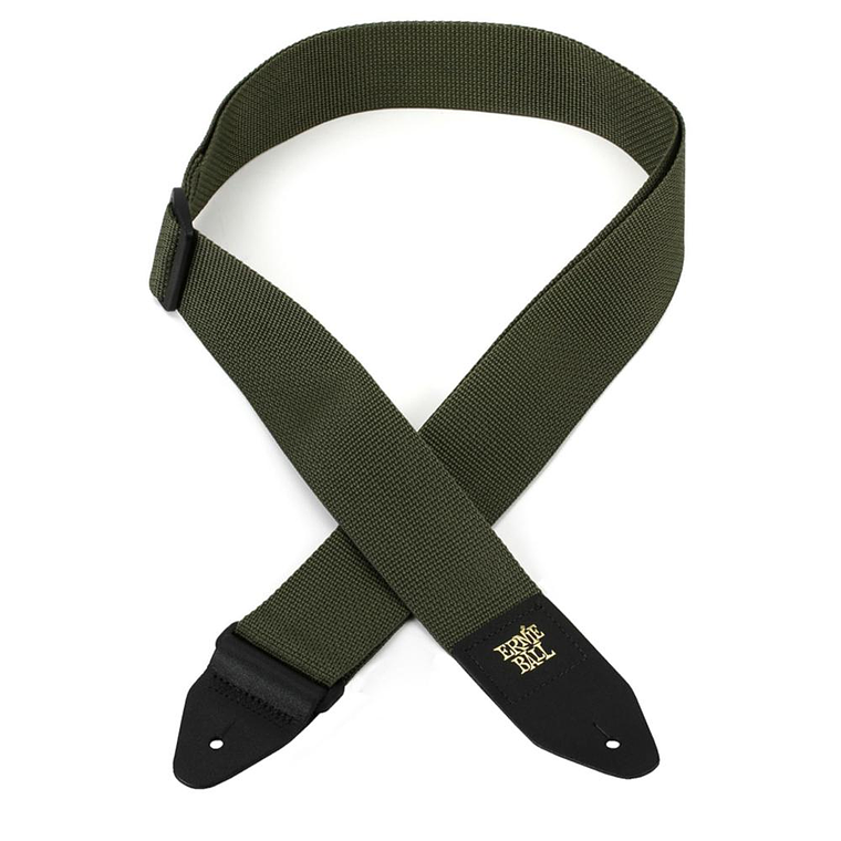 Correa para bajo y guitarra Ernie Ball Polypro Olive P04048 2
