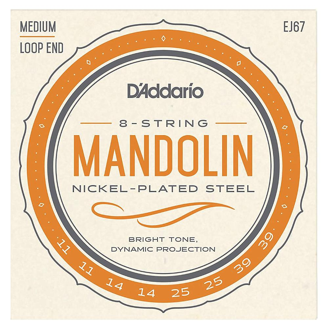 Cuerdas Mandolina D'Addario EJ67 1