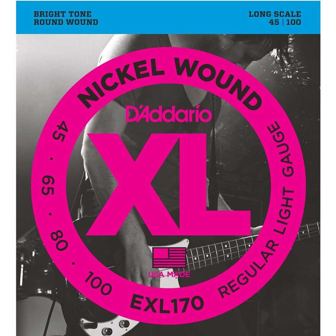 Cuerdas para bajo D'Addario EXL170 1