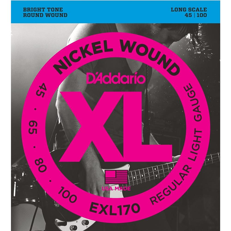 Cuerdas para bajo D'Addario EXL170 1