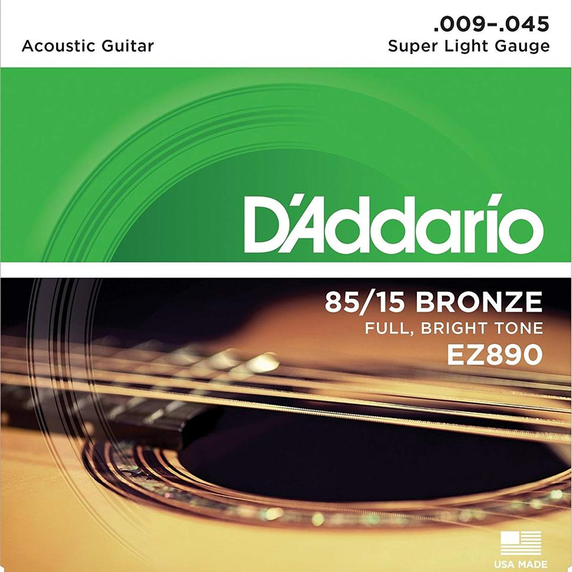 Cuerdas para guitarra acustica D'Addario EZ890 1