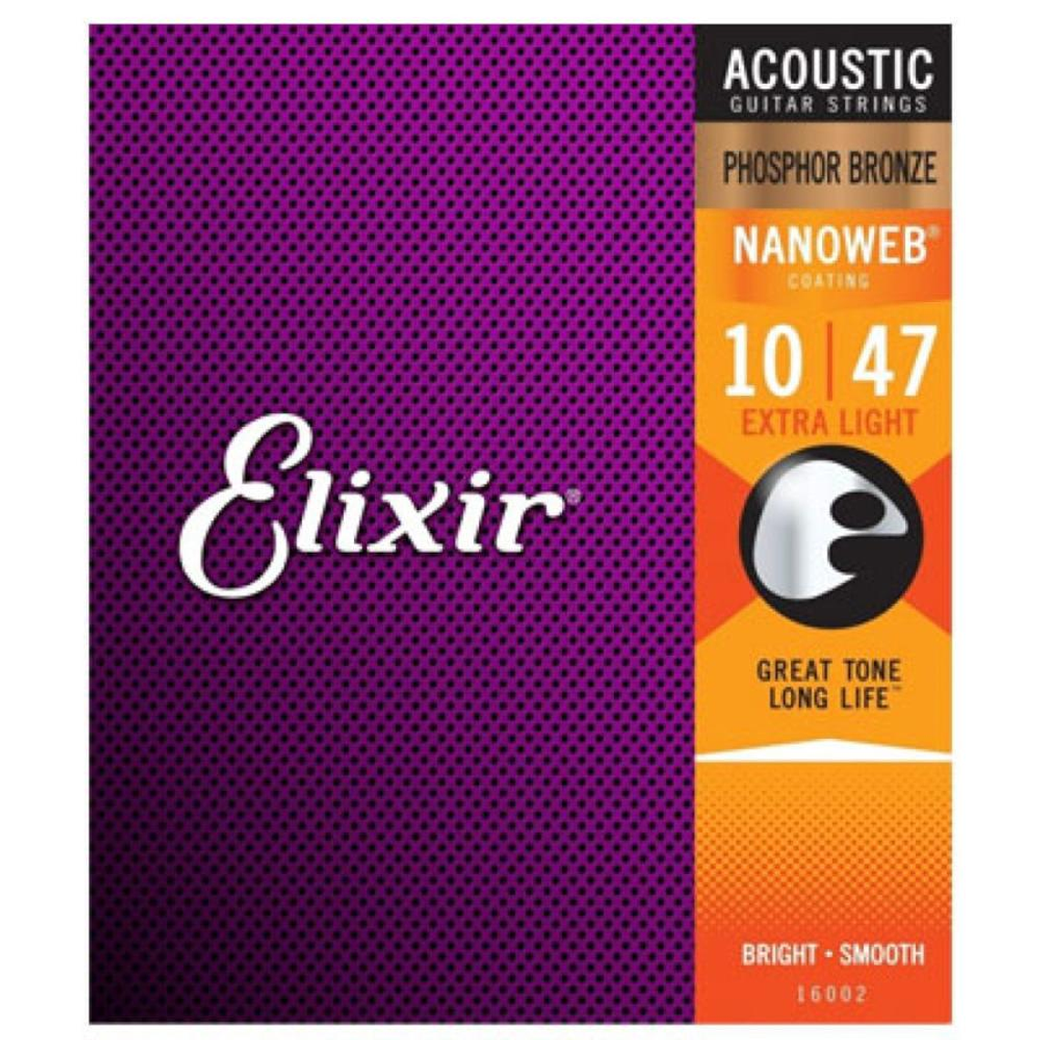Cuerdas para guitarra acustica Elixir 16002 1