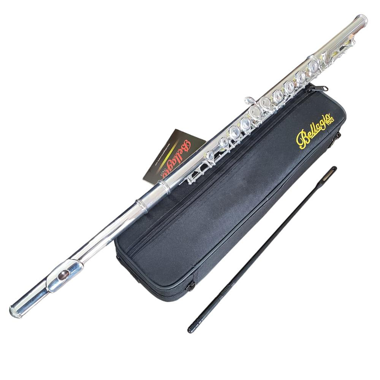 Flauta Traversa Bellagio FT-650 Silver 2