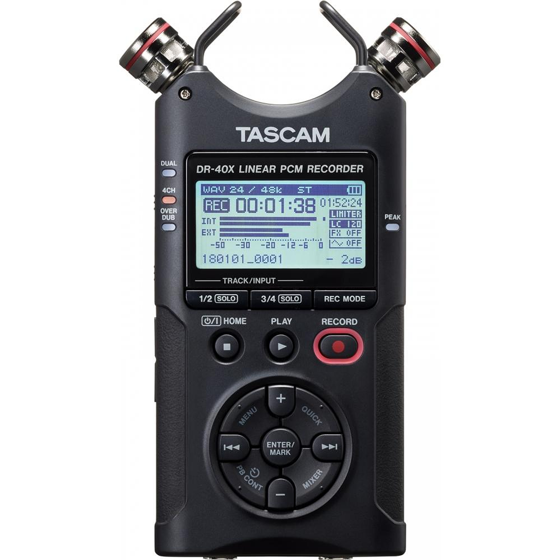 Grabadora de Audio Digital Tascam DR-40X 1