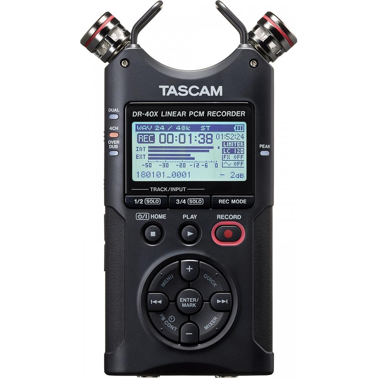 Grabadora de Audio Digital Tascam DR-40X 1