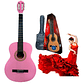 Guitarra Acustica 30'' Sevillana 08457 Pink - Miniatura 2