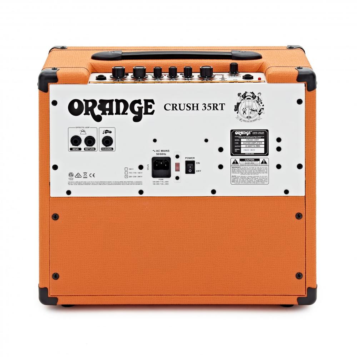 Amplificador Combo Guitarra Orange Crush 35RT 4