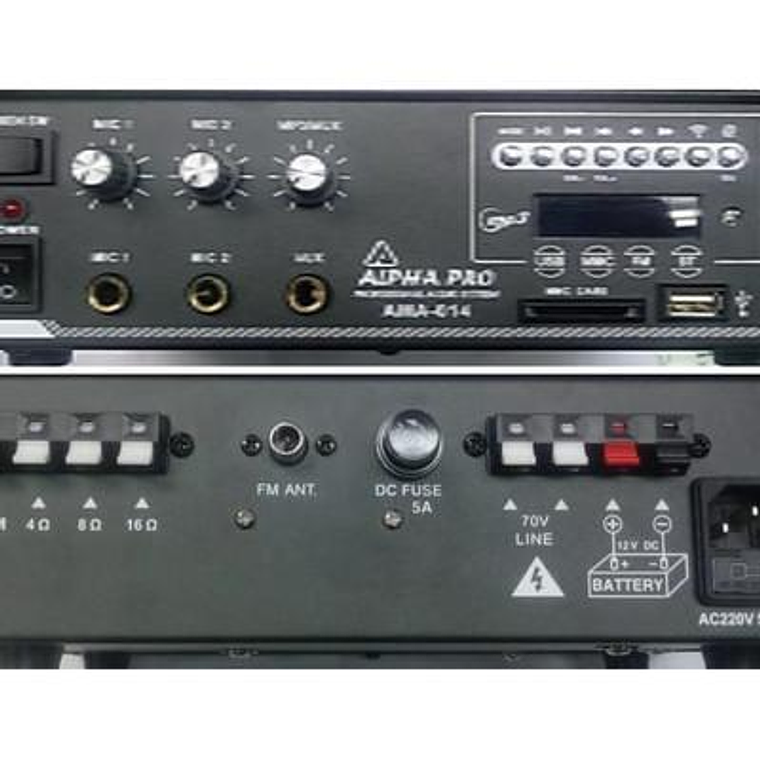 Amplificador ambiental Alpha Pro AMA-014 1