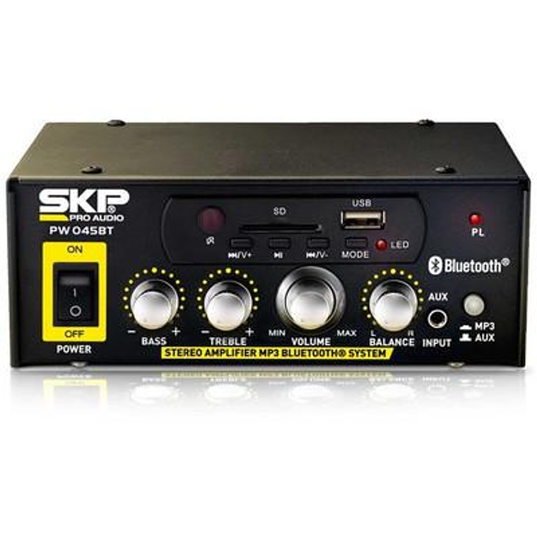 Amplificador para perifoneo SKP PW-045BT 1
