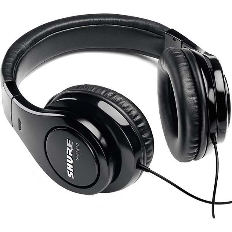 Audifonos profesionales Shure SRH240A BK 1