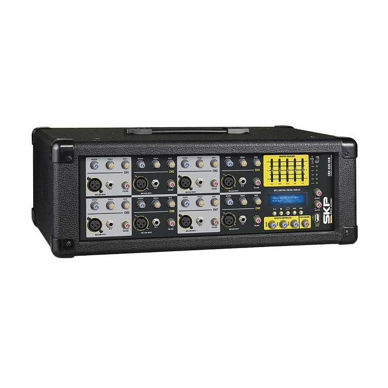 Cabezal Amplificado SKP CRX-825USB 1