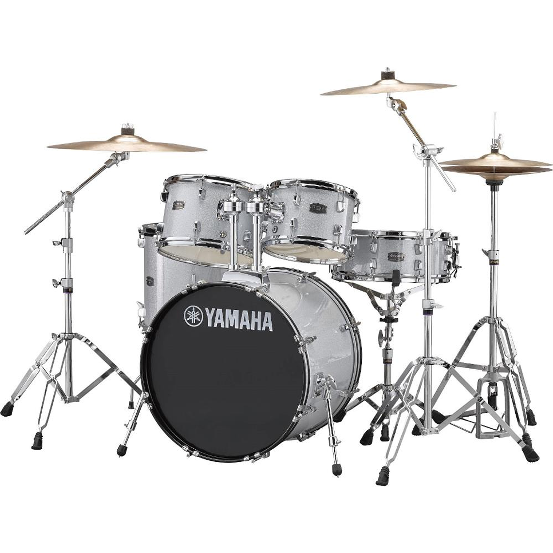 Bateria acustica 5 piezas Yamaha RDP0F5 Silver Glitter 1