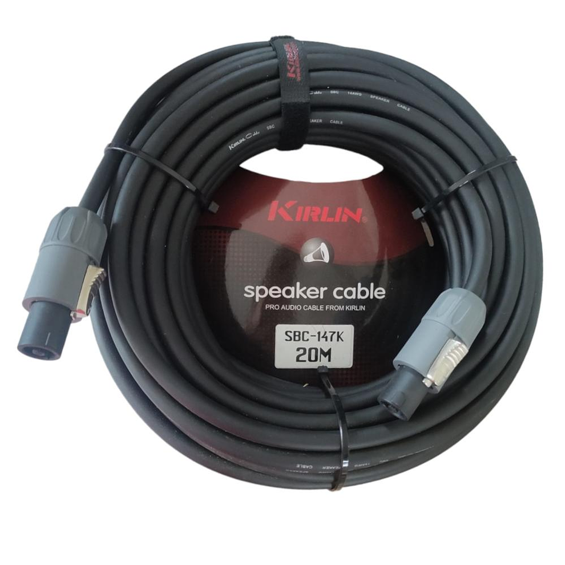 Cable Speakon-Speakon 20 metros Kirlin SBC-147K 20M 1