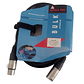 Cable XLR Microfono/Audio 6mt Alpha Pro BULK CAA-706 - Miniatura 2