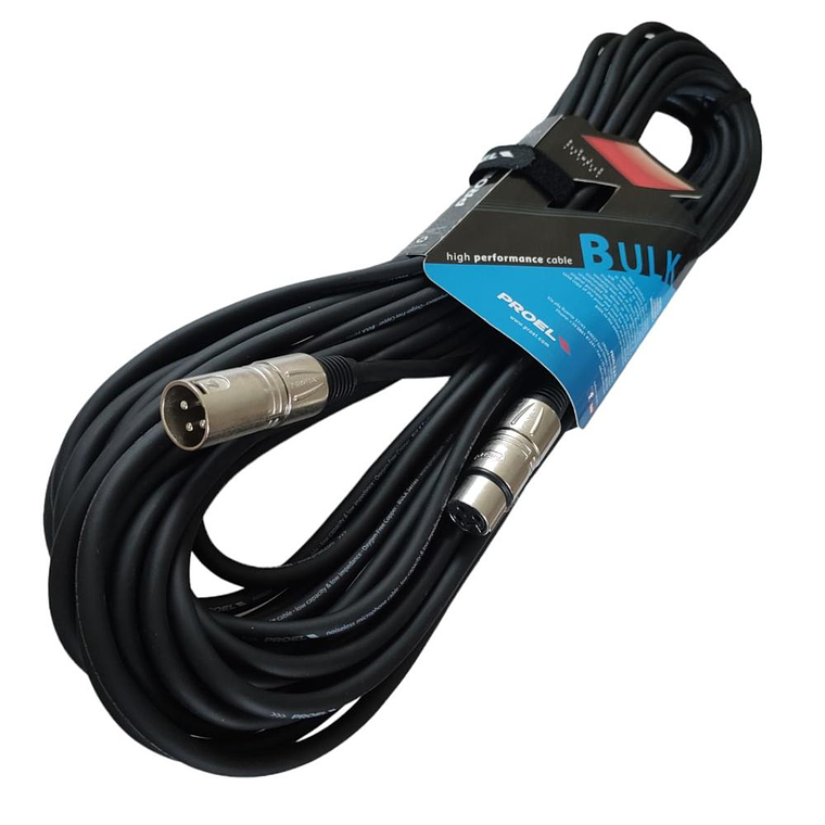 Cable XLR canon de 15 mts Proel Bulk 250LU15 1