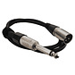 Cable XLR-Plug 6,3mm de 1mt Alpha Pro BULK CAA-601 - Miniatura 1