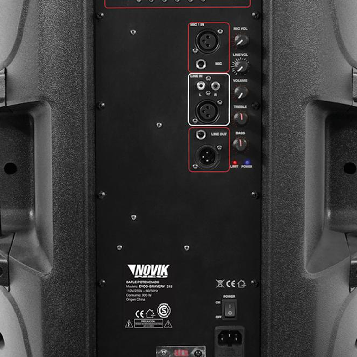 Caja Activa Novik EVOD BRAVERY 215 4