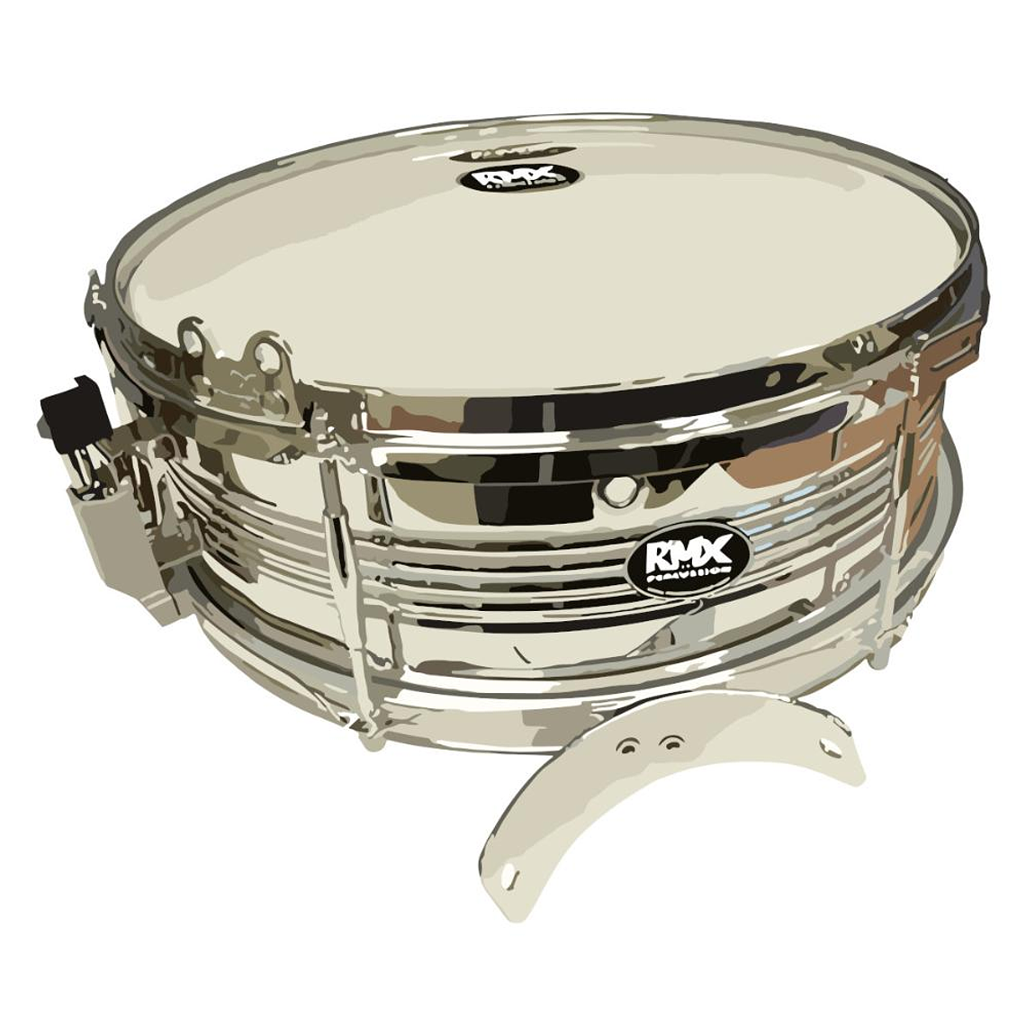 Caja Banda 14x5 Cromada 6 P-Cruzado RMX MB14CBP 1