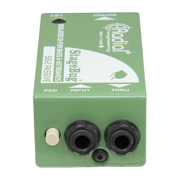 Caja Directa Pasiva Radial StageBug SB-2 2