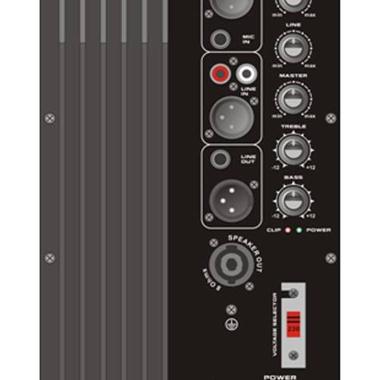 Caja activa 15'' CarverPro CJW-58 2