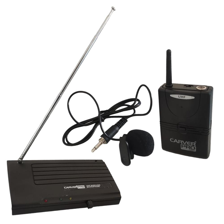 Microfono Inalambrico Solapa CarverPro CVR-200/UHF 1