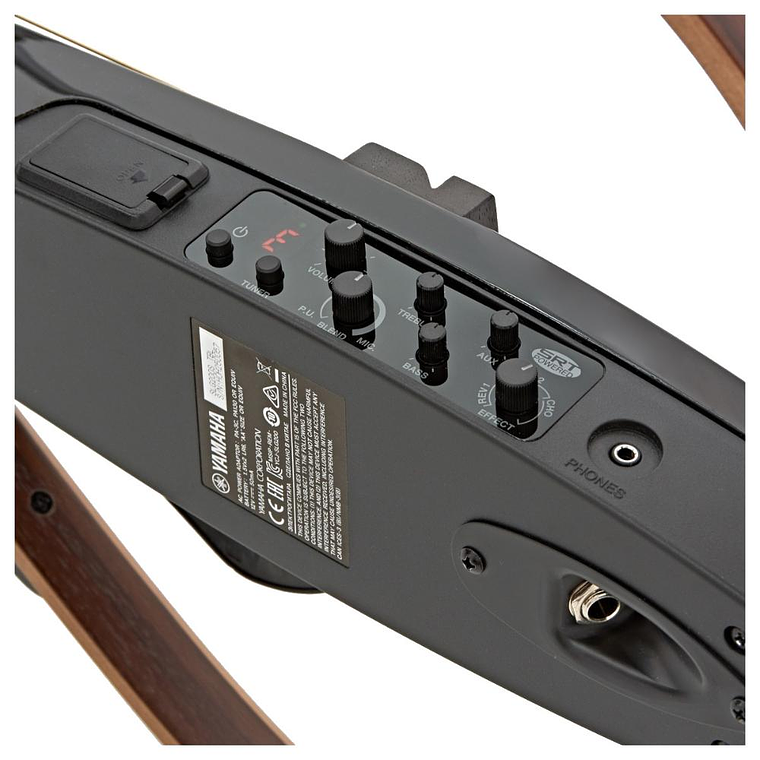 Guitarra Silent Yamaha SLG200S TBL 4